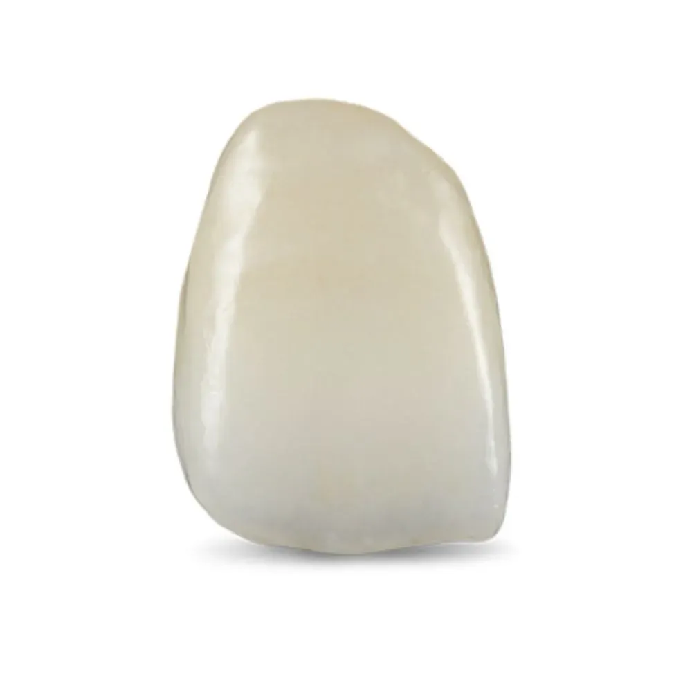 Monolithic zirconia crown on the master model