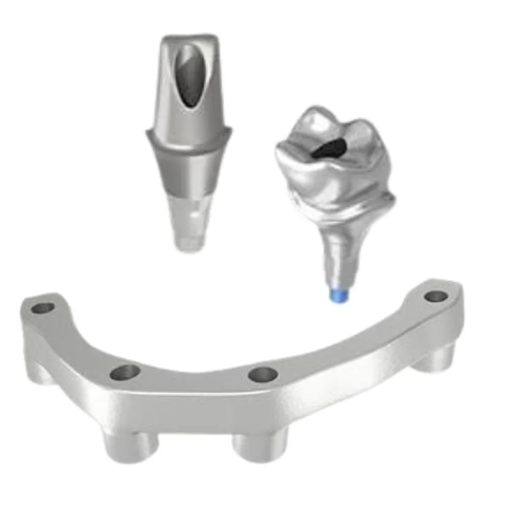 Custom implant abutments